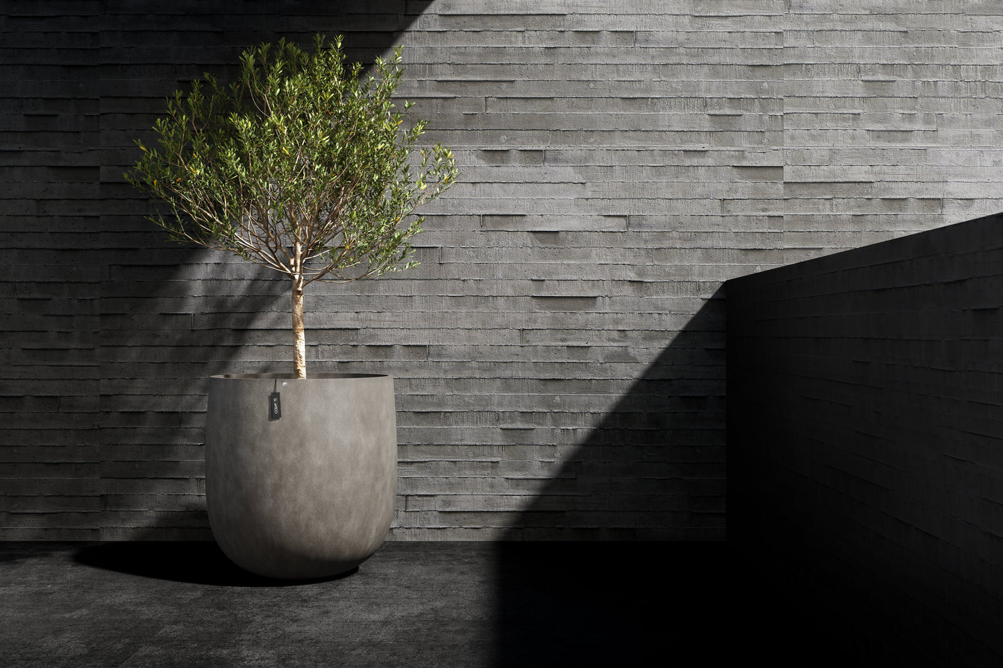 Kukkaruukku Mondo 100cm jokikivi