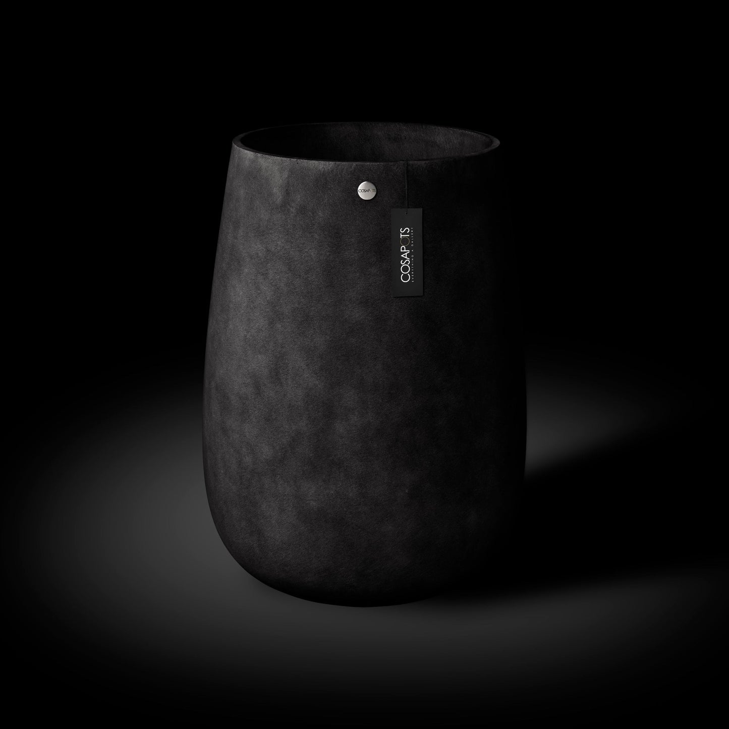 Kukkaruukku Mondo korkea 55cm ruskea kivi