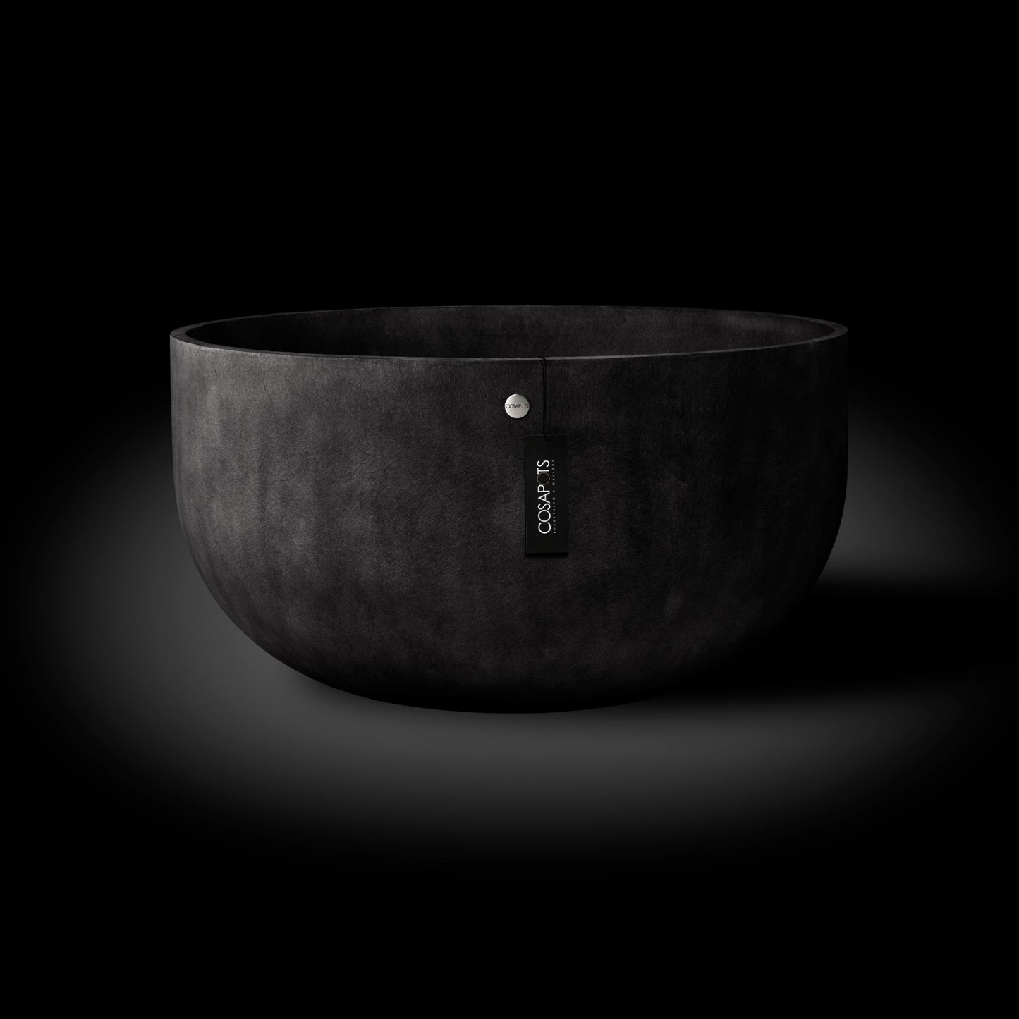 Kukkaruukku Roco 93cm ruskea kivi