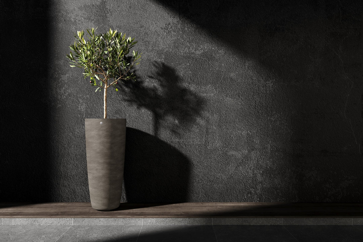 Kukkaruukku Lofto 42cm jokikivi