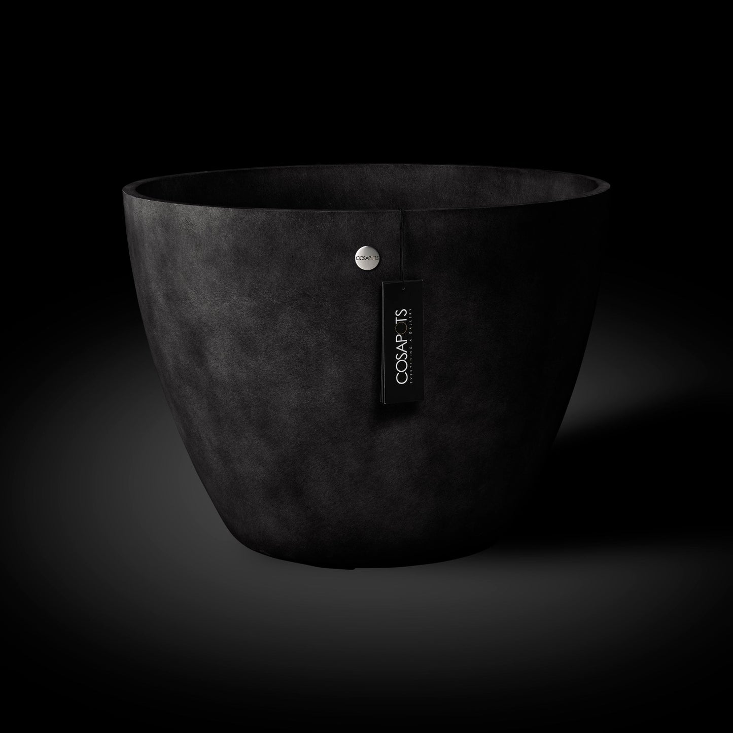 Kukkaruukku Lupo 82cm ruskea kivi