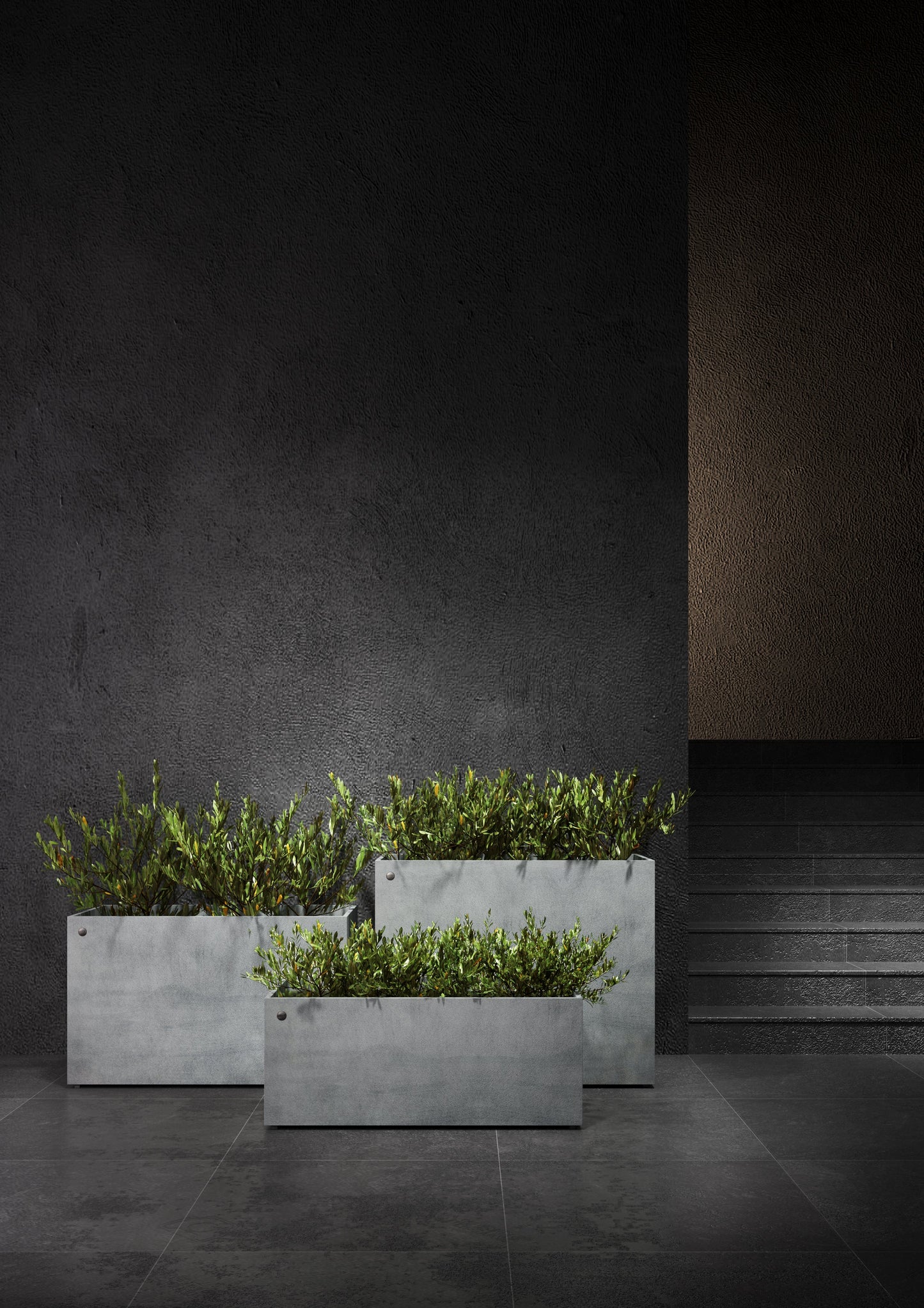 Kukkaruukku Semplito 80cm betonikivi