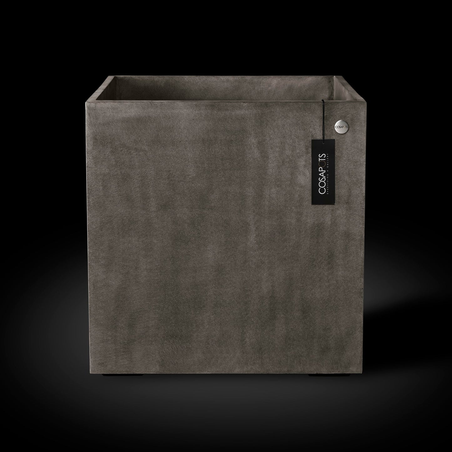 Kukkaruukku Reglito cube 50cm jokikivi